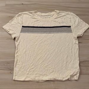 AE stripped crop top